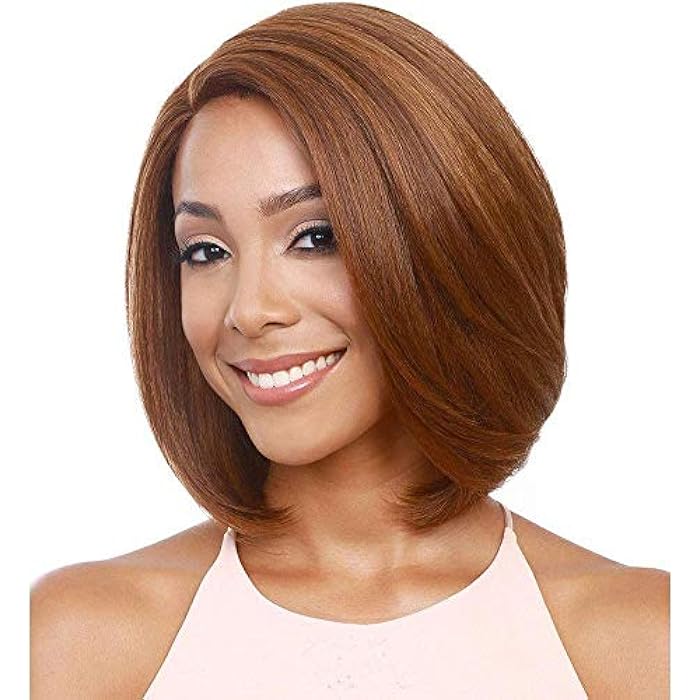 DILLARDS Yellow Lady Short Hair Wig - Image 1